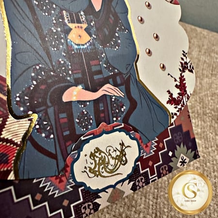 ظرف عيدية بشكل لبس شعبي