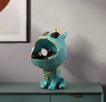 تحفة ديكور مع تخزين