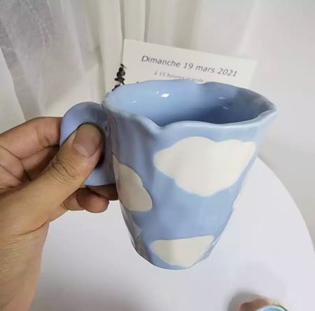 كوب سيراميك الغيوم (300مل)