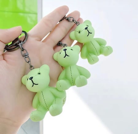 تعليقة مفاتيح بشكل دب