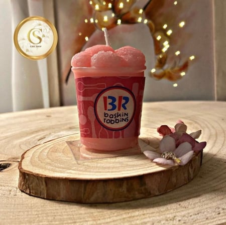 شمعة باسكن روبنز (6سم)