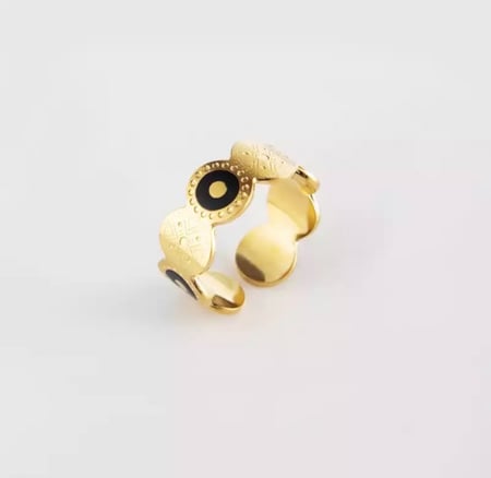 خاتم بشكل هندسي قابل لتعديل المقاس