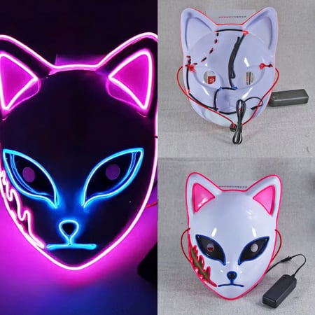 قناع LED