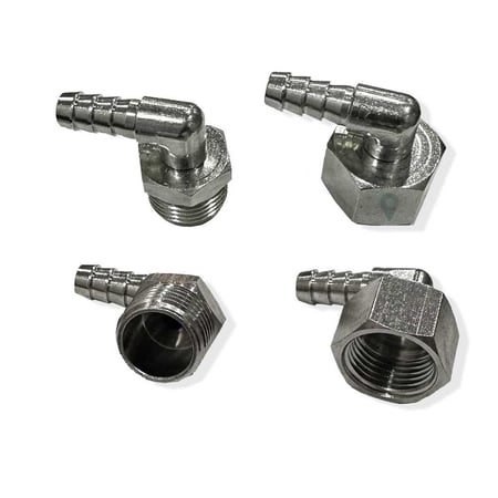 كوع نص بوصة لي 8 و 10 ملم متحرك