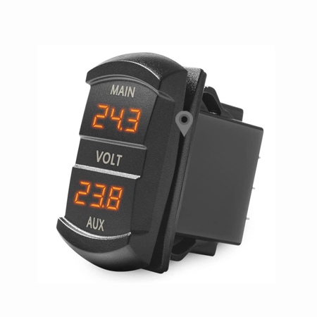 قاريء بطاريتين مستطيل روكر