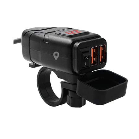 شاحن وقاري بطارية دراجة نارية