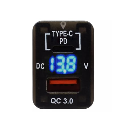 شاحن يوسبي تويوتا صغير مع PD وقاريء