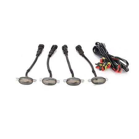 لمبات شبك برتقالي 4 قطع