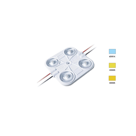 لد مربع كبير 4 عدسات SMD3030