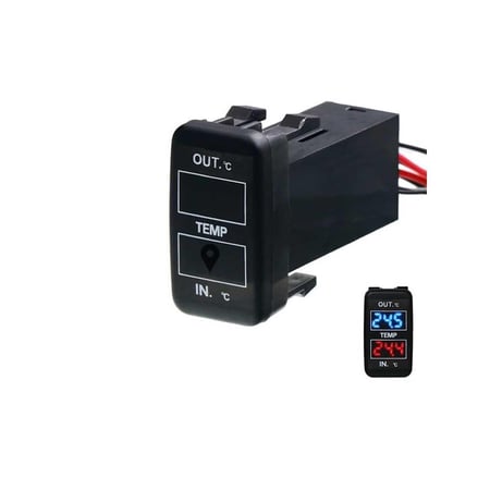 مقياس حرارة الجو داخلي وخارجي تويوتا