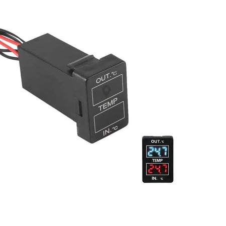 مقياس حرارة الجو داخلي وخارجي تويوتا