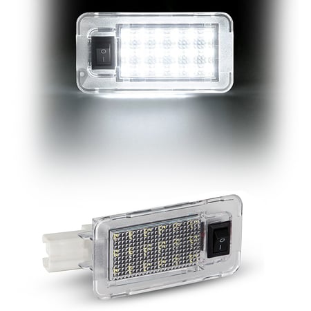 لمبة لون أبيض شنطة تويوتا راف فور