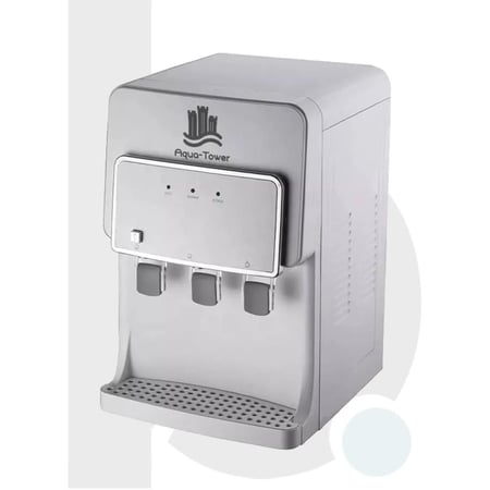 جهاز تحلية 7 مراحل فتنامي (قاعدة + ساعة ضغط) + برادة طاولة ذاتية التعبئة