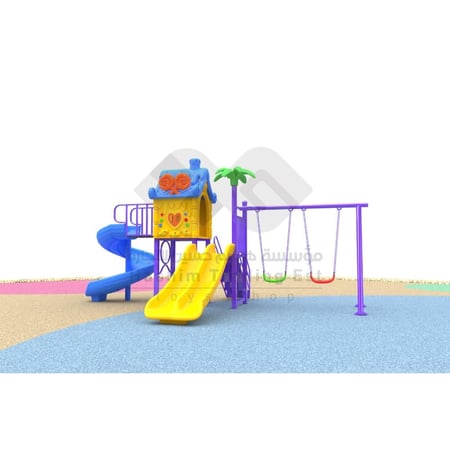 مرجيحة مع زحليقة