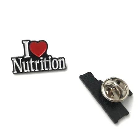 I Love Nutrition Brooch