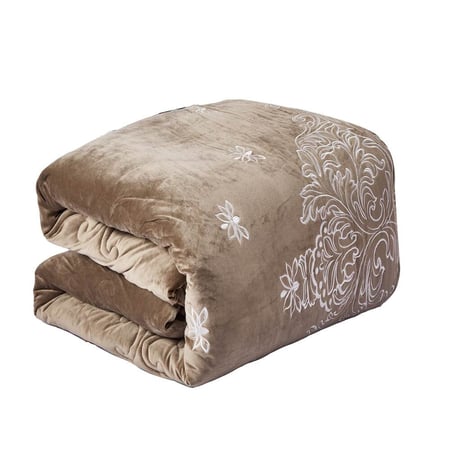 مفرش مارلين 6 قطع مخمل شتوي