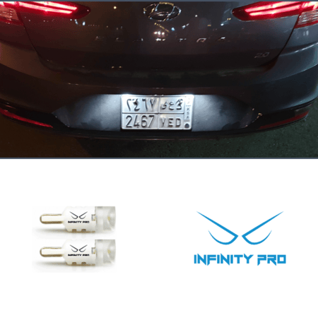 طقم انوار ليد لوحات كريتا كونا فنيو توسان سنتافي LED for Hyundai cars