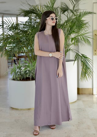 فستان موف فاتح