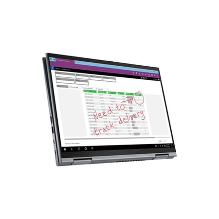 لابتوب مستخدم لمس Lenovo X1 Yoga 360 مع قلم الرامات 32 جيجا سعة التخزين 512 جيجا SSD الشاشة 14 بوصة, وينووز 11