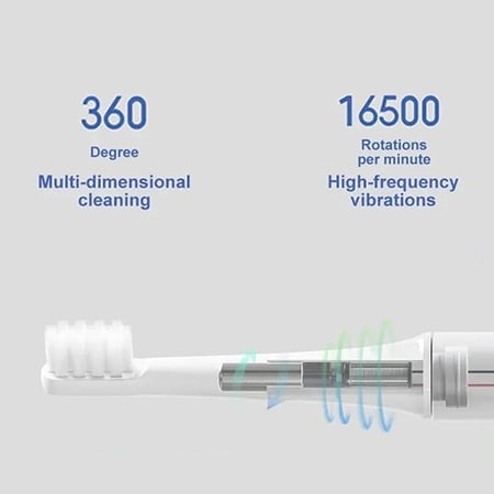 فرشاة أسنان كهربائية قابلة للشحن