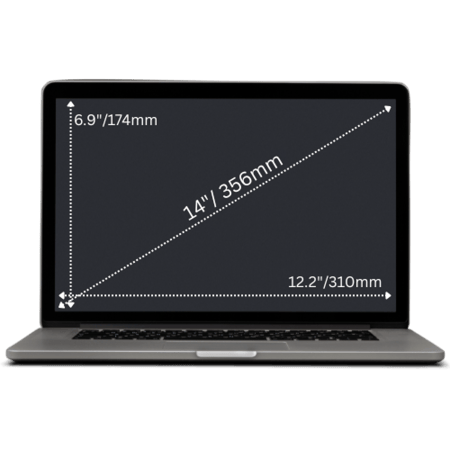 واقي شاشة لأجهزة الكمبيوتر واللابتوب - مقاسات متعددة – مضاد للضوء الأزرق، ومضاد للانعكاس، مقاوم للخدوش، مع حماية من الأشعة فوق البنفسجية