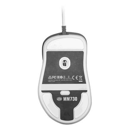 ماوس العاب سلكي MM730 من كولر ماستر ابيض قابل للتعديل 16000 نقطة