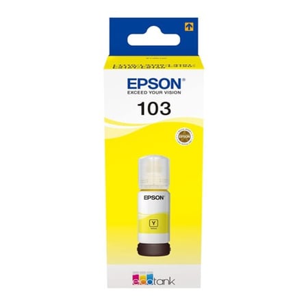 حبر 103 ايكو تانك من ابسون - اصفر، 65 مل