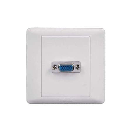 فيش في جي ايه vga جداري للتمديدات الداخلية