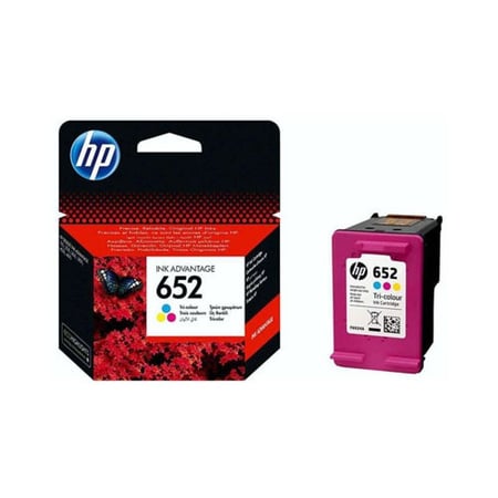 خرطوشة حبر 652 ثلاثي الألوان من شركة HP
