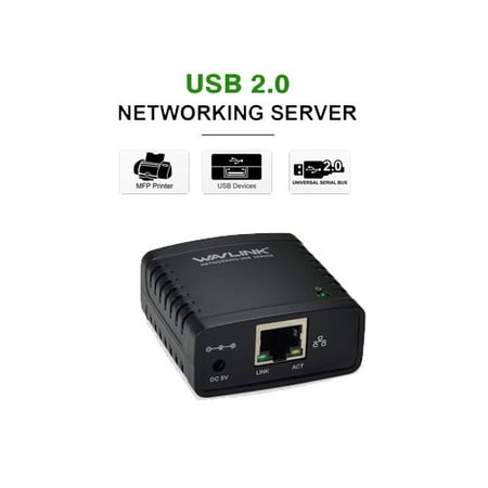 جهاز توصيل الطابعة عن طريق الشبكة من شركة Wavlink