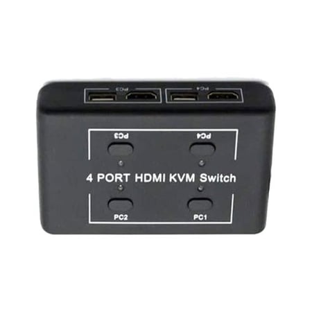 قسام اتش دي لتشغيل 4 اجهزة كمبيوتر على شاشة