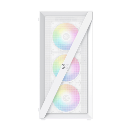 كيس قيمنق Xigmatek Blade Arctic - أبيض ثلجي ARGB