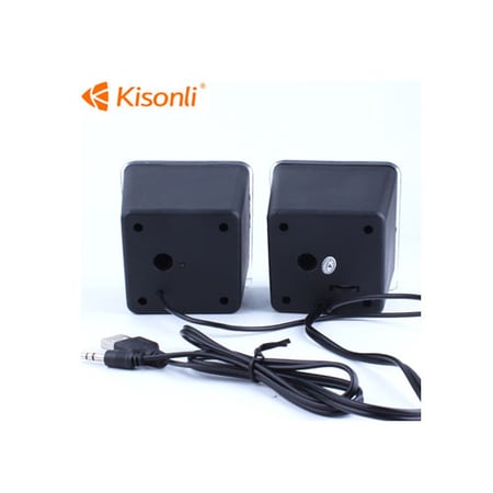 مجموعة سماعات الوسائط المتعددة AUX   USB 2.0 V410 من KISONLI
