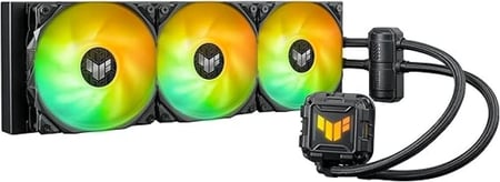 مبردات سائلة لوحدة المعالجة المركزية TUF Gaming LC II 360 ARGB الكل في واحد مع Aura Sync وثلاث مراوح TUF Gaming 120mm ARGB