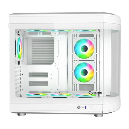 كيس ألعاب PENGUIN PRO Curved ARGB – تصميم منحني وإضاءة ARGB مدمجة