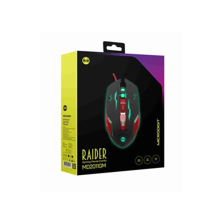 كومبو ماوس العاب مع لوحة ماوس MD2011GM  من RAIDER