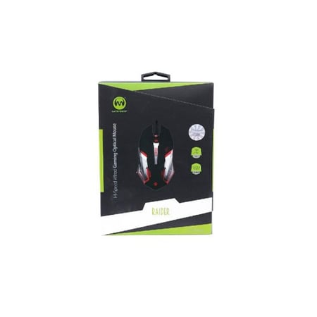 رايدر MD2001GM ماوس ألعاب ضوئي سلكي عالي السرعة