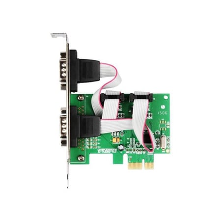 كرت اضافي PCI express card 2 Ports Serial RS232