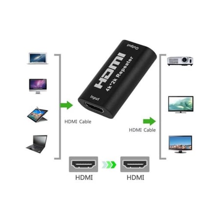 محول تمديد وتكرار بمنفذ HDMI ودقة 4K