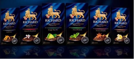 شاي ريتشارد شاي رويال أخضر بالنعناع 25 مغلف من متجر نكهة المشروب