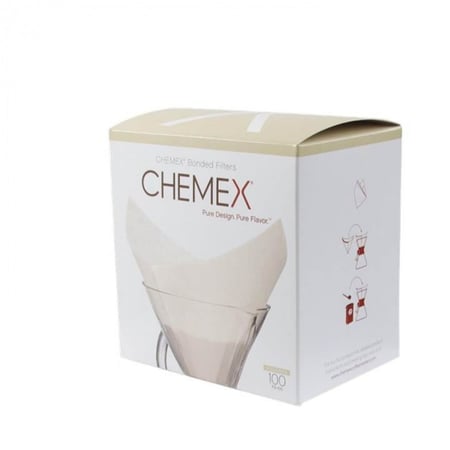 صورة مقربة لعبوة فلاتر كيمكس الأصلية مقاس 6 أكواب