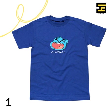 تيشيرتات-شخصيات غامبول