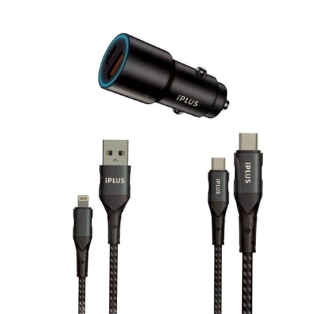 بكج شاحن سيارة 3 قطع