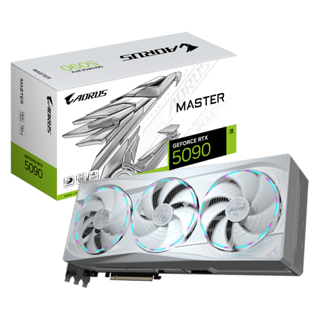 AORUS GeForce RTX™ 5090 MASTER ICE 32GB