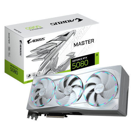 AORUS GeForce RTX™ 5080 MASTER ICE 16GB