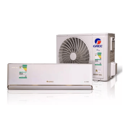 مكيف جداري جري أي برو واي فاي إنفيرتر 3 طن - 34800 وحدة تبريد - حار بارد GWH36QFXH- S6DTB4A