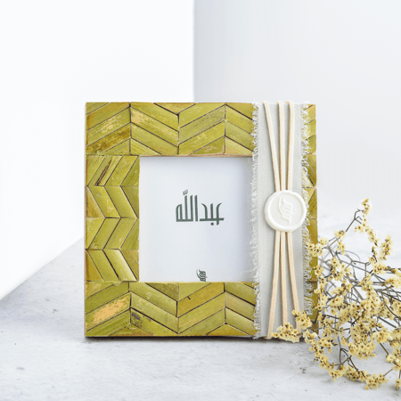 إطار خشب البامبو