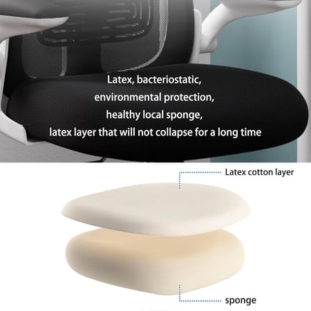 572- كرسي شبك رمادي موديل أواسيس