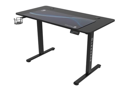 Black Stand Office Desk Table 120Cm