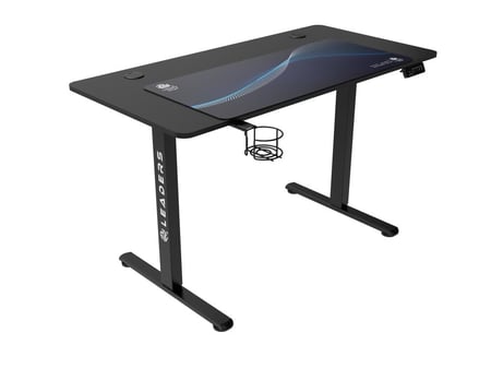 Black Stand Office Desk Table 120Cm